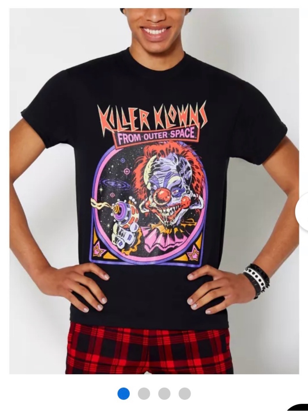 Killer Klowns from Outer Space black cotton t-shirt SZ LG